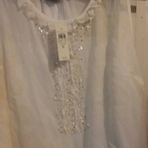 Ann Taylor dressy sleeveless top